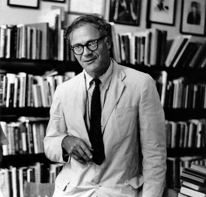 Robert Lowell at Grolier Bookshop in the 1960s