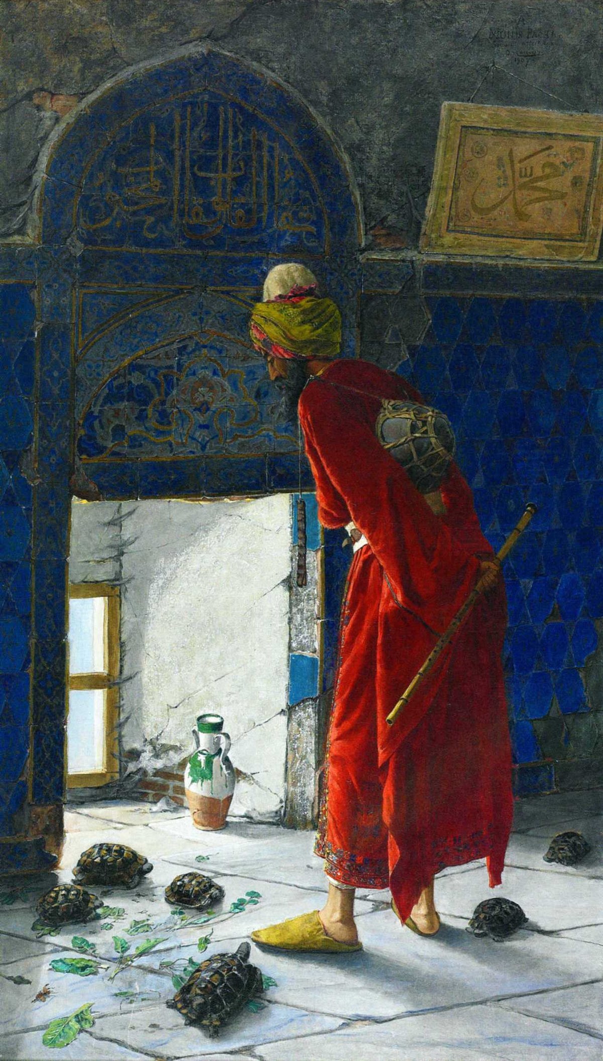 Osman Hamdi Bey, The Tortoise Trainer